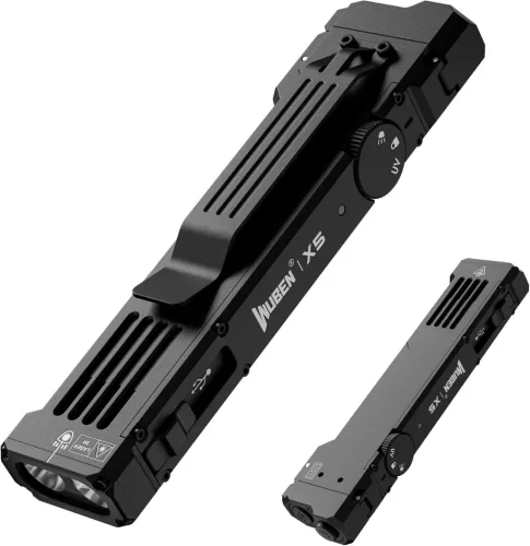 WUBEN X5 Rechargeable Flashlight – 1300 Lumens, 6 Lighting Modes