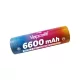  Vapcell F66 21700 3.7V 21700 battery with 6600 mAh capacity 