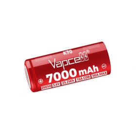 Vapcell 26650 7000mah K70 li-ion battery