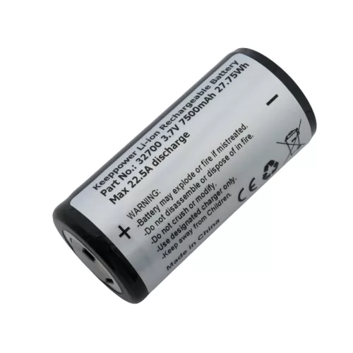 Keeppower 32700 - 7500mAh - 3,6V - max. 22,5A Li-Ion battery 3.6V 