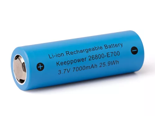 Keeppower 26800-E700 7000 mAh, 3.6–3.7 V Li-ion Battery, 12 A Continuous Discharge
