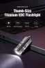 Lumintop EDC Pimi 110 Lumens 10180 EDC titan Flashlight nichia Mini LED Pocket Keychain Light