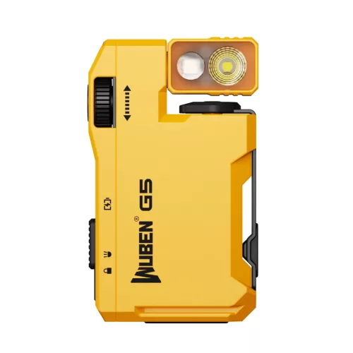 WUBEN G5 edc flashlight 400 lumens - yellow