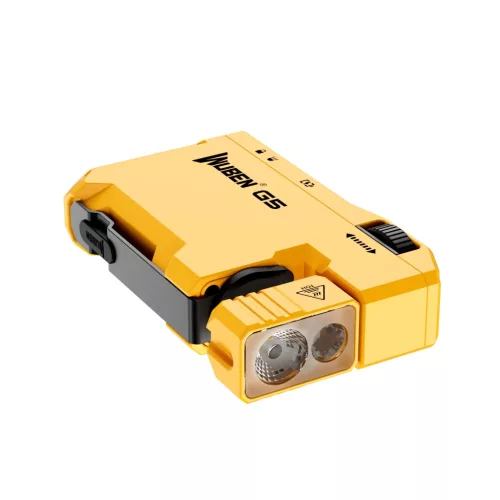 WUBEN G5 edc flashlight 400 lumens - yellow