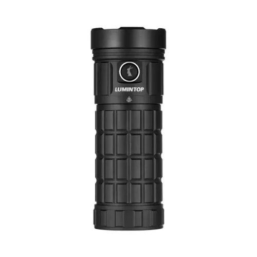 Lumintop GT18 searchlight with 7000 lumens and 32,000 mAh battery capacity